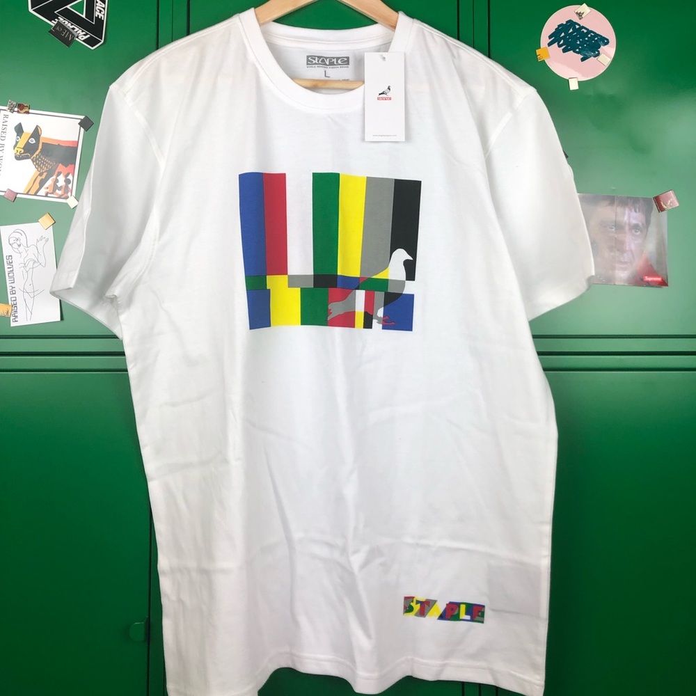 Staple Tee In White